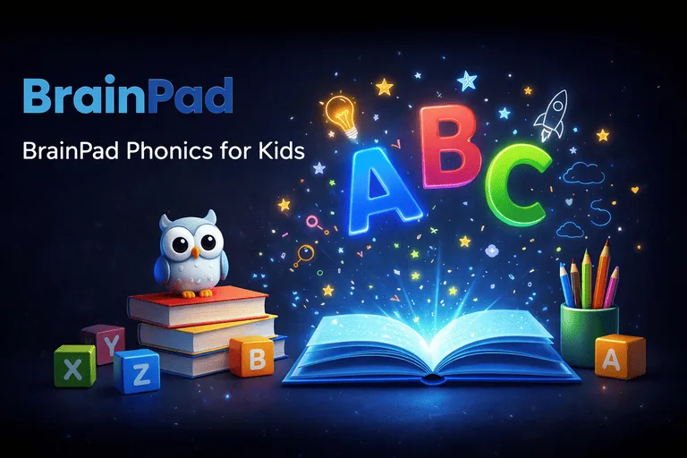 BrainPad Phonics for Kids learner app