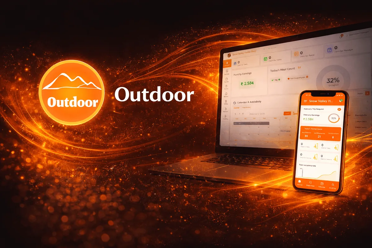Outdoor tour operator platform: admin dashboard and mobile app